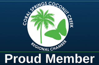 Coral Springs Coconut Creek Chamber of Commerce, Proud Member, Wolf Cleaning Services Inc